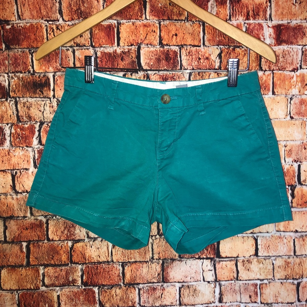 Old Navy aqua green shorts Sz 0